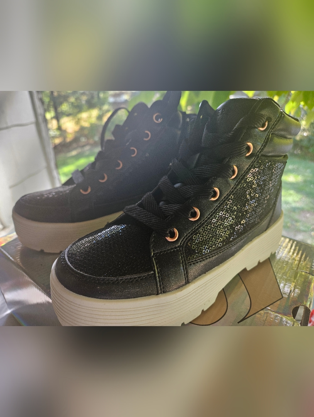 New Womens/Girls Sequin Sketchers